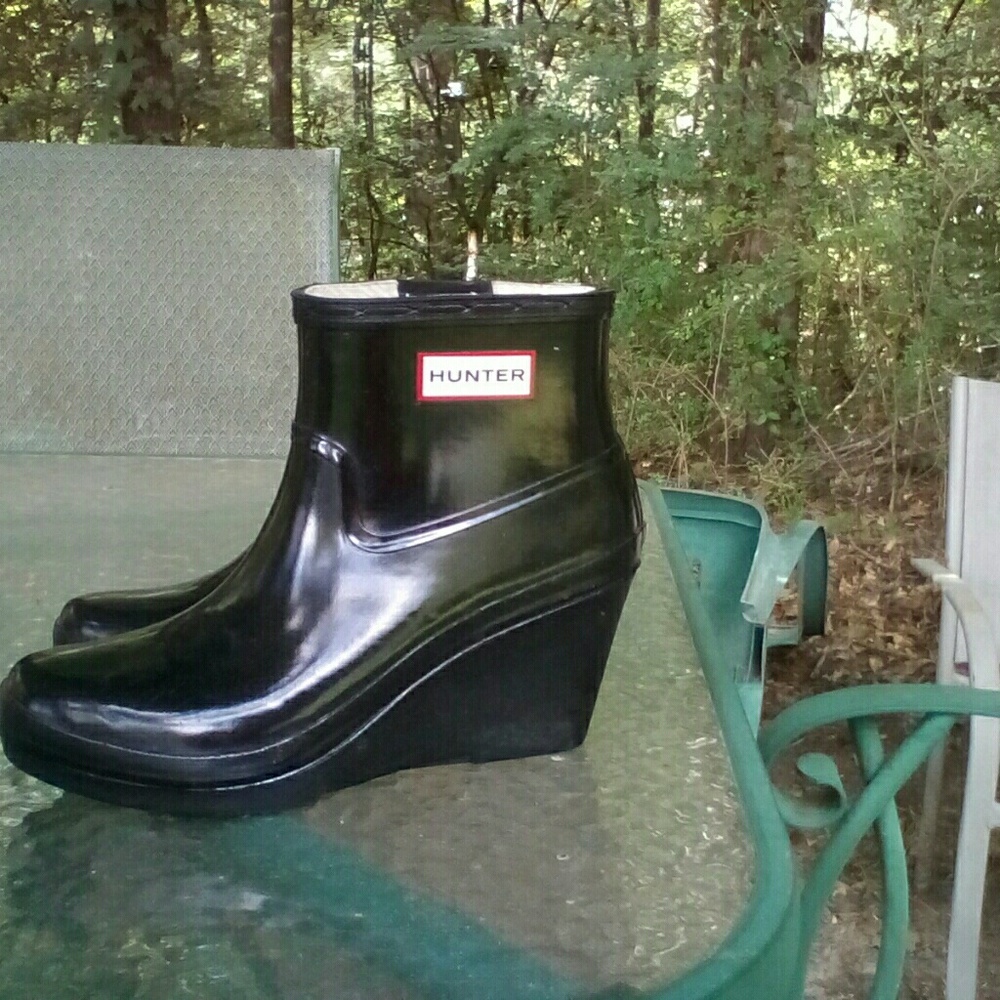 Ladies Hunter rain boots sz 7
